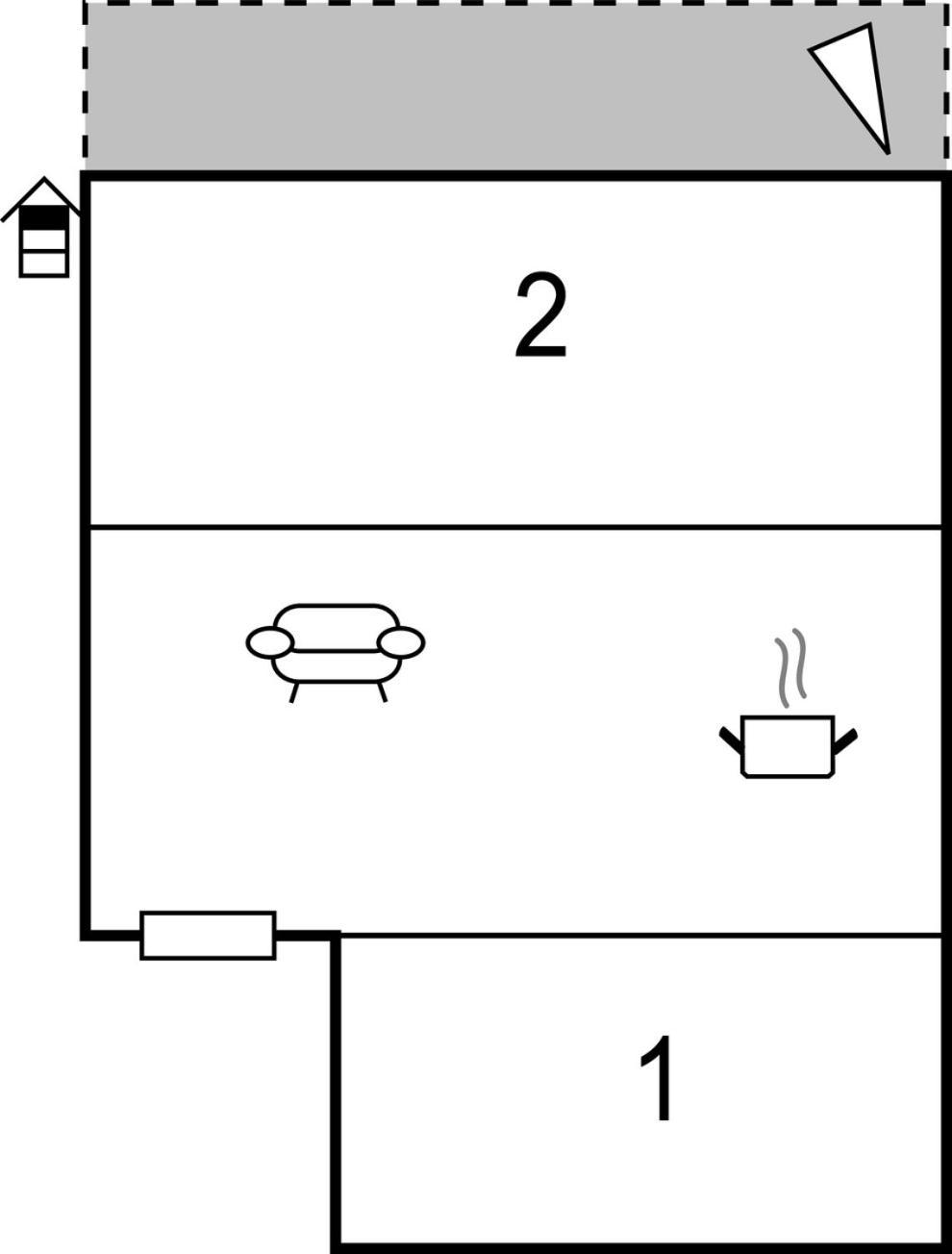 Awesome Apartment In Stara Baska 1 With Kitchen Екстер'єр фото